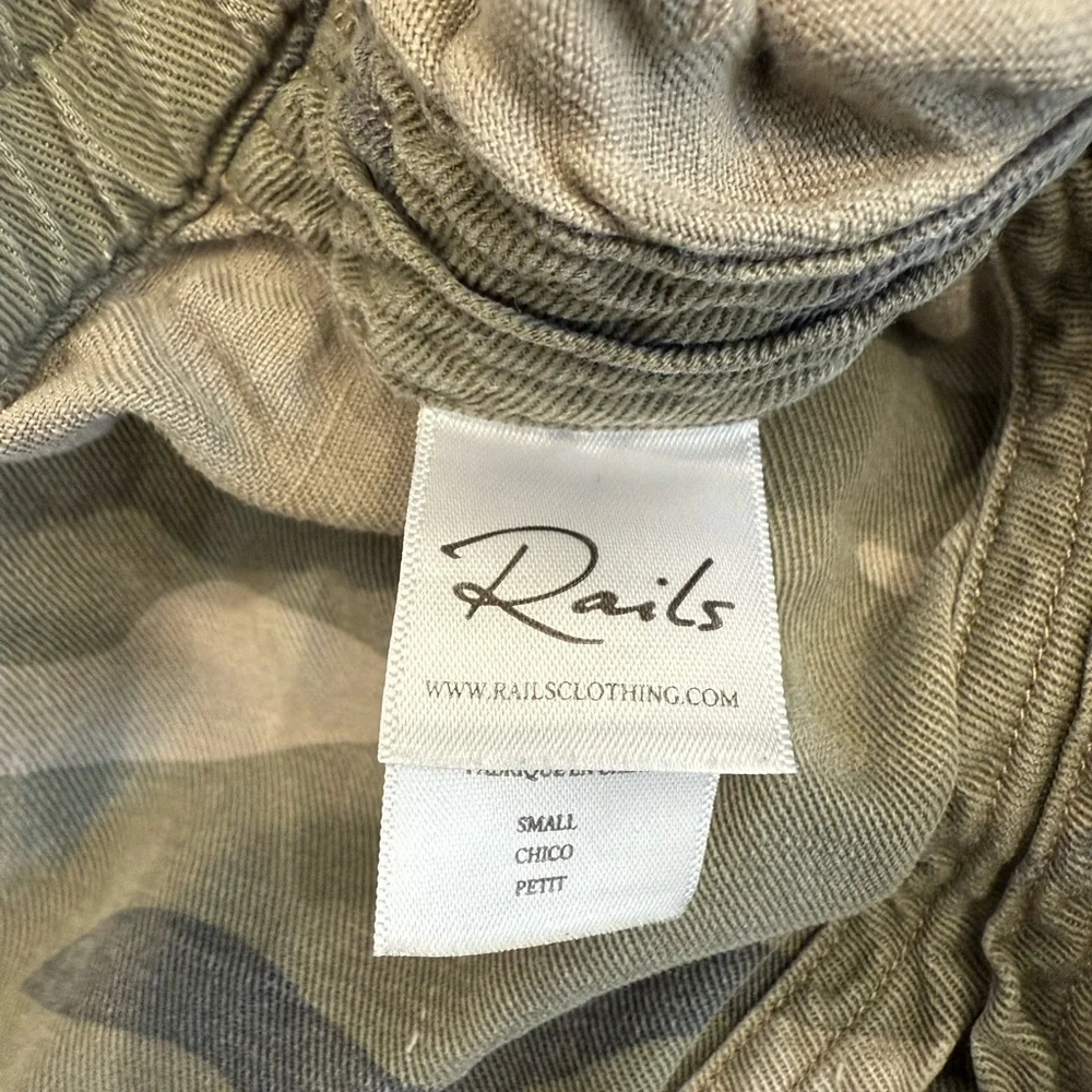 Rails Gray Camouflage Women's Athletic‎ Shorts